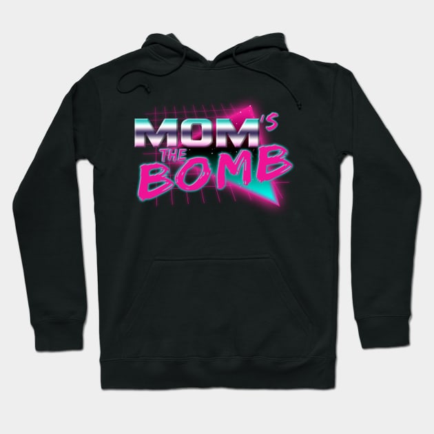 Mom's the Bomb Hoodie by theunderfold